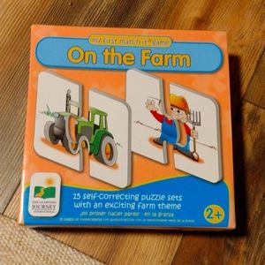 First match it game on the farm